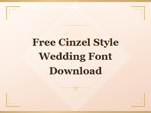 Free Cinzel Style Wedding Font Downloads | Elegant Script Typefaces